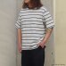 画像13: L.L.Bean（エルエルビーン）Union Short Sleeve Striped T-Shirt（ユニオンショートスリーブストライプTシャツ）-JAPAN EDITION-/White×Royal×Teal（ホワイト×ロイヤル×ティール）・Cream Yellow×Navy（クリームイエロー×ネイビー）