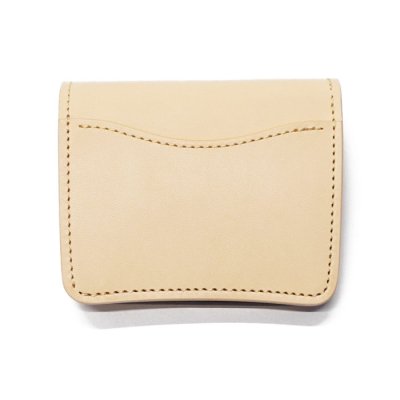 画像2: WILD SWANS（ワイルドスワンズ）CASA（カーサ）コンパクトウォレット/Natural(ナチュラル)"サドルプルアップ"×パープル"ブッテーロ"