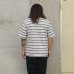 画像15: L.L.Bean（エルエルビーン）Union Short Sleeve Striped T-Shirt（ユニオンショートスリーブストライプTシャツ）-JAPAN EDITION-/White×Royal×Teal（ホワイト×ロイヤル×ティール）・Cream Yellow×Navy（クリームイエロー×ネイビー）