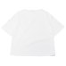 画像2: SAINT JAMES（セントジェームス）TEE LOOSE（五分袖ドロップショルダー）"Women” / NEIGE（ホワイト） (2)