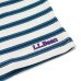 画像10: L.L.Bean（エルエルビーン）Union Short Sleeve Striped T-Shirt（ユニオンショートスリーブストライプTシャツ）-JAPAN EDITION-/White×Royal×Teal（ホワイト×ロイヤル×ティール）・Cream Yellow×Navy（クリームイエロー×ネイビー）