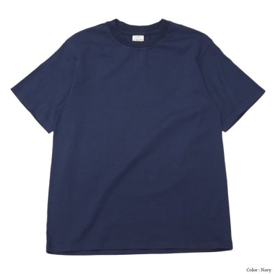 画像4: Yonetomi NEW BASIC(ヨネトミニューベーシック)GARMENT DYED T-SHIRT(ガーメントダイドTシャツ)/Grey(グレー)・Navy(ネイビー)