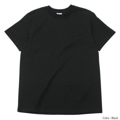画像4: Yonetomi NEW BASIC（ヨネトミニューベーシック）NEW BASIC T-SHIRT（パックTシャツ）/ White（ホワイト）・Black（ブラック）