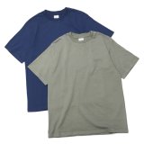 Yonetomi NEW BASIC（ヨネトミニューベーシック）GARMENT DYED T-SHIRT（ガーメントダイドTシャツ）/Grey（グレー）・Navy（ネイビー）
