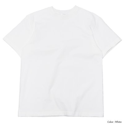 画像2: Yonetomi NEW BASIC（ヨネトミニューベーシック）NEW BASIC T-SHIRT（パックTシャツ）/ White（ホワイト）・Black（ブラック）