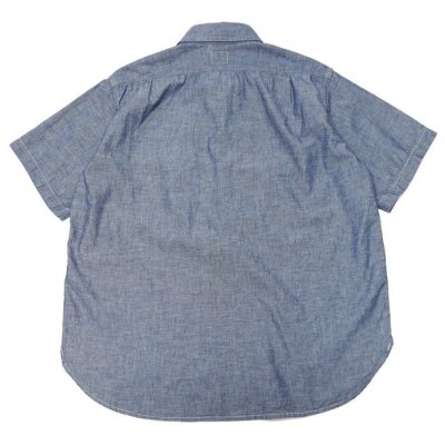 画像2: Post O'Alls（ポストオーバーオールズ）New Basic Pullover Shirt SS（ニューベーシックプルオーバーシャツSS）Classic Chambray/Indigo（インディゴ）
