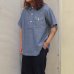 画像10: Post O'Alls（ポストオーバーオールズ）New Basic Pullover Shirt SS（ニューベーシックプルオーバーシャツSS）Classic Chambray/Indigo（インディゴ）
