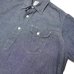 画像7: Post O'Alls（ポストオーバーオールズ）New Basic Pullover Shirt SS（ニューベーシックプルオーバーシャツSS）Classic Chambray/Indigo（インディゴ）
