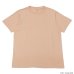 画像2: FilMelange（フィルメランジェ）DOS（ドス）"オーガニックラフィー天竺"/Orange Pink（オレンジピンク）・Olive Drab（オリーブドラブ） (2)