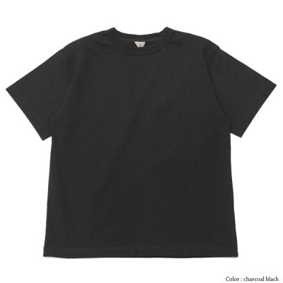 画像4: FilMelange（フィルメランジェ）ALDERSON（アルダーソン）"エアスピン天竺"/Natural White（ナチュラルホワイト）・Charcoal Black（チャコールブラック）