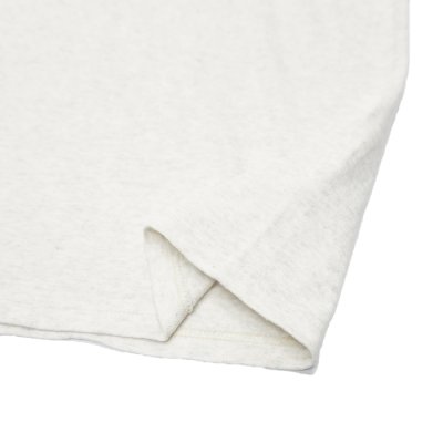 画像8: FilMelange（フィルメランジェ）DOS（ドス）"オーガニックラフィー天竺" / Snow Melange（杢ホワイト）・Black Navy（ブラックネイビー）