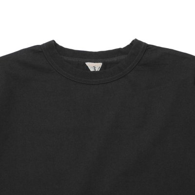 画像6: FilMelange（フィルメランジェ）ALDERSON（アルダーソン）"エアスピン天竺"/Natural White（ナチュラルホワイト）・Charcoal Black（チャコールブラック）