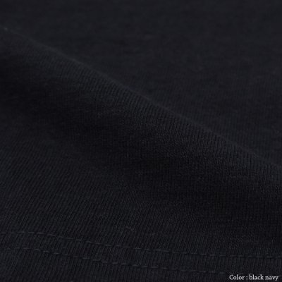 画像10: FilMelange（フィルメランジェ）DOS（ドス）"オーガニックラフィー天竺" / Snow Melange（杢ホワイト）・Black Navy（ブラックネイビー）