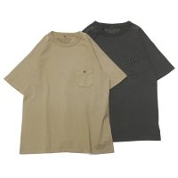 Nigel Cabourn（ナイジェル・ケーボン）9.5oz BASIC T-SHIRT（9.5ozベーシックTシャツ）/Khaki Green（カーキグリーン）・Charcoal（チャコールグレー）