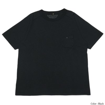 画像4: Nigel Cabourn(ナイジェル・ケーボン)9.5oz BASIC T-SHIRT(9.5ozベーシックTシャツ)/ Ivory(アイボリー)・Black(ブラック)