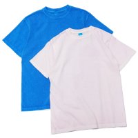 Good On（グッドオン）Short Sleeve Crew Neck Tee（ショートスリーブクルーネックTシャツ）"Pigment Dye"/Sakura（サクラ）・Turquoise（ターコイズ）