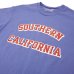 画像7: Sloppy Supply（スラッピーサプライ）Short Sleeve Print Tee（ショートスリーブプリントTシャツ）"SO.CAL"/Blue（ブルー）・Fade Black（フェードブラック）