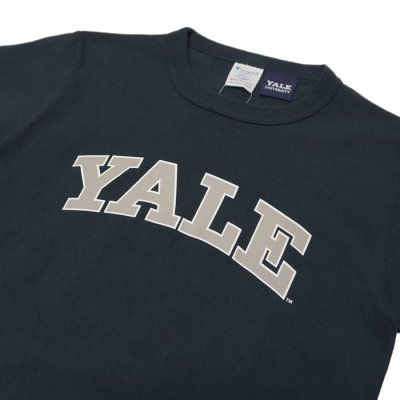 画像7: Champion（チャンピオン）T1011 US Print T-Shirt（ティーテンイレブンUSプリントTシャツ）"YALE・Made in USA" / White×Navy（ホワイト×ネイビー）・Navy×White（ネイビー×ホワイト）