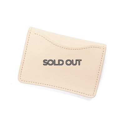 画像8: WILD SWANS（ワイルドスワンズ）TONGUE（タング）マルチコインケース"サドルプルアップ"/Natural（ナチュラル）