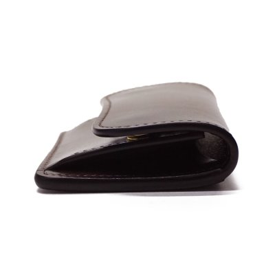 画像4: WILD SWANS(ワイルドスワンズ)TONGUE(タング)マルチコインケース"サドルプルアップ"/Choco(チョコ)