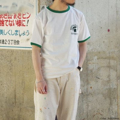 画像7: Champion(チャンピオン)PLEBE Short Sleeve Ringer T-Shirt(プレーブショートスリーブリンガーTシャツ)"MICHIGAN STATE・TRUE TO ARCIVES" / Kelly Green(ケリーグリーン)