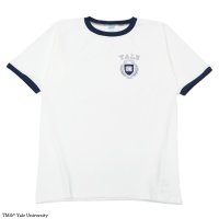 Champion（チャンピオン）PLEBE Short Sleeve Ringer T-Shirt（プレーブショートスリーブリンガーTシャツ）"YALE"/Navy（ネイビー）TRUE TO ARCHIVES
