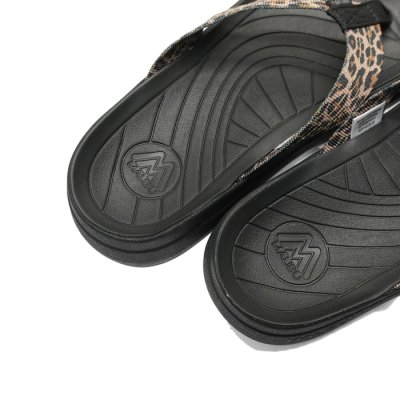 画像7: MALIBU SANDALS（マリブサンダルズ）SURFRIDER（サーフライダー）"POLYESTER" / Leopard×Black（レオパード×ブラック）