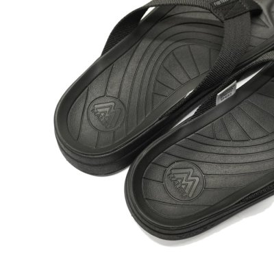 画像7: MALIBU SANDALS(マリブサンダルズ)SURFRIDER(サーフライダー)"POLYESTER" / Black×Black(ブラック×ブラック)