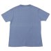 画像3: BARNS OUTFITTERS (バーンズアウトフィッターズ) TSURI-AMI Crew Print T-Shirt (吊り編みクループリントTシャツ)"GOLDEN STATE" / Blue Grey(ブルーグレー)・Black (ブラック)