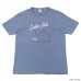 画像2: BARNS OUTFITTERS (バーンズアウトフィッターズ) TSURI-AMI Crew Print T-Shirt (吊り編みクループリントTシャツ)"GOLDEN STATE" / Blue Grey(ブルーグレー)・Black (ブラック) (2)