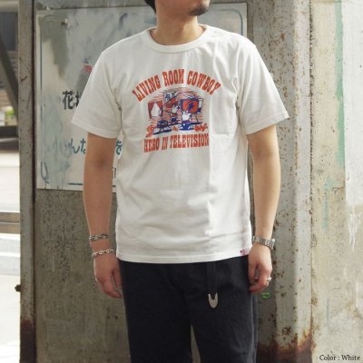 画像4: STUDIO D'ARTISAN（ステュディオ・ダ・ルチザン）USAコットンプリントＴシャツ"LEGENDARY"/Black（ブラック）※XLサイズのみ