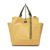 BAGSINPROGRESS×Post O'Alls（バッグズインプログレス×ポストオーバーオールズ）Carry-all Beach Bag（キャリーオールビーチバッグ）Sunforger Cloth/Suntan（オレンジ系）