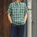 画像8: SERO（セロ）Short Sleeve Pullover B.D Shirt（ショートスリーブプルオーバーボタンダウンシャツ）Madras Check/Blue（ブルー）※サイズ16のみ