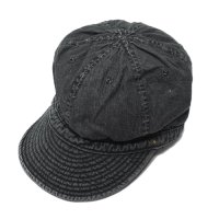 DECHO（デコー）STANDARD KOME CAP（スタンダードコメキャップ）-WASH-/Black（ブラック）