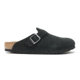 BIRKENSTOCK（ビルケンシュトック）BOSTON（ボストン）"Regular Fit" / Black Suede（ブラックスエード）