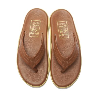 画像2: ISLAND SLIPPER（アイランドスリッパ）PT202 (レザートングサンダル) / Whisky（ウイスキー）