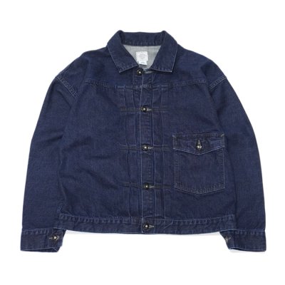 画像1: Post O'Alls（ポストオーバーオールズ）Ranchero（ランチェロ）"12oz Selvedge Deep Washed Denim / Limited Model"/ Indigo（インディゴ）