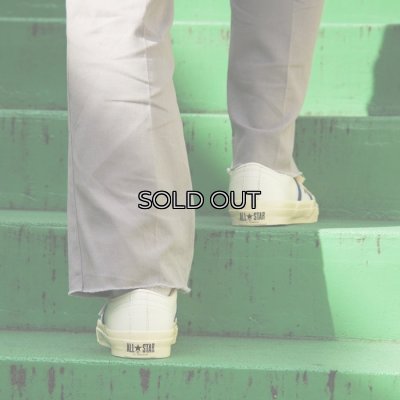 画像6: CONVERSE（コンバース）STAR&BARS（スター&バーズ）"US LEATHER" / Off White×Blue（オフホワイト×ブルー）
