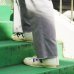 画像7: CONVERSE（コンバース）STAR&BARS（スター&バーズ）US LEATHER/Off White×Blue（オフホワイト×ブルー）