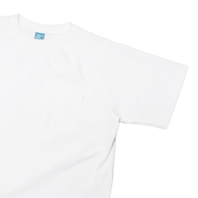 画像4: Good On(グッドオン)Short Sleeve Heavy Raglan Pocket Tee(ショートスリーブヘビーラグランポケットTシャツ)"Washed" / White(ホワイト)