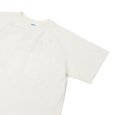 画像4: Good On(グッドオン)Short Sleeve Heavy Raglan Pocket Tee(ショートスリーブヘビーラグランポケットTシャツ)"Pigment Dye" / Natural(ナチュラル)
