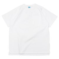 Good On（グッドオン）Short Sleeve Heavy Raglan Pocket Tee（ショートスリーブヘビーラグランポケットTシャツ）"Washed"/White（ホワイト）