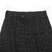 画像3: ENGINEERED GARMENTS（エンジニアードガーメンツ）Carlyle Pant（カーライルパンツ）Crest Flocked Jacquard/Black（ブラック）