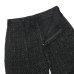 画像4: ENGINEERED GARMENTS（エンジニアードガーメンツ）Carlyle Pant（カーライルパンツ）Crest Flocked Jacquard/Black（ブラック）