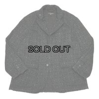 ENGINEERED GARMENTS（エンジニアードガーメンツ）Loiter Jacket（ロイタージャケット）"Crest Flocked Jacquard" / Black（ブラック）