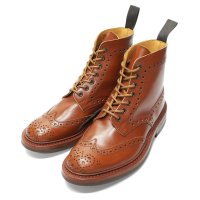 Tricker's（トリッカーズ）カントリーブローグブーツ（ダイナイトソール）/ Marron Antique（マロンアンティーク）