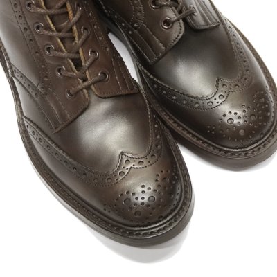 画像6: Tricker's（トリッカーズ）カントリーブローグブーツ（ダイナイトソール）/ Espresso Burnished（エスプレッソバーニッシュド）