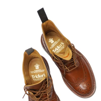 画像7: Tricker's（トリッカーズ）カントリーブローグブーツ（ダイナイトソール）/ Marron Antique（マロンアンティーク）