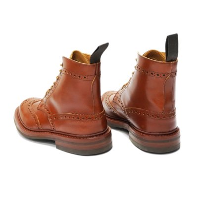 画像4: Tricker's（トリッカーズ）カントリーブローグブーツ（ダイナイトソール）/ Marron Antique（マロンアンティーク）