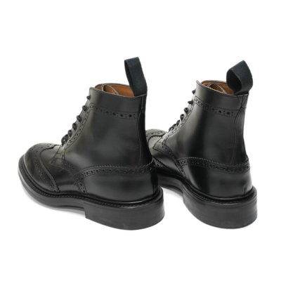 画像5: Tricker's(トリッカーズ)カントリーブローグブーツ(ダイナイトソール)/ Black Box Calf(ブラックボックスカーフ)